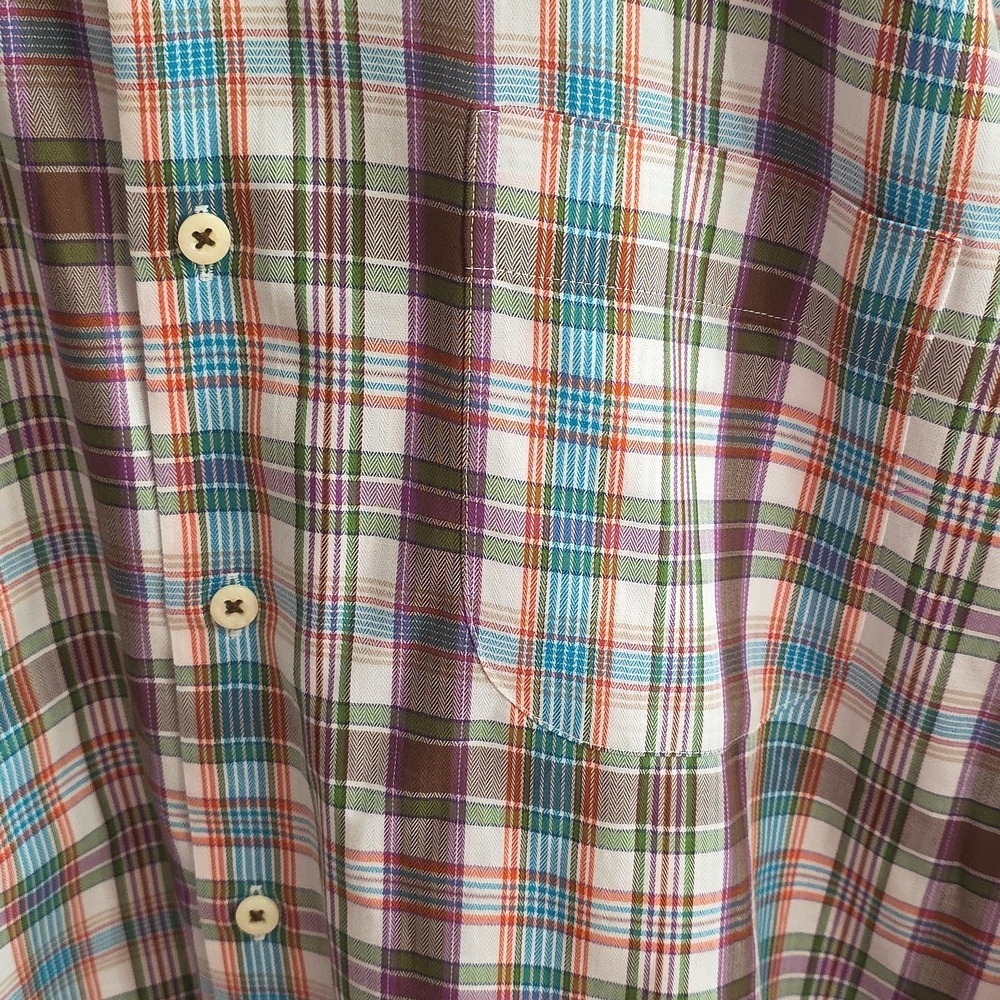 Peter Millar Set Of 2 100% Cotton Collared Button Down Long Sleeve Shirts Large - Picture 9 of 11